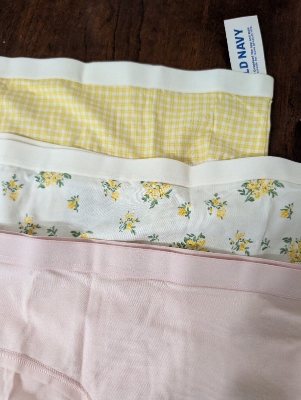 NWT Old Navy High Waisted Everyday Cotton Briefs, 3 Pair, Size XL - Picture 3 of 5